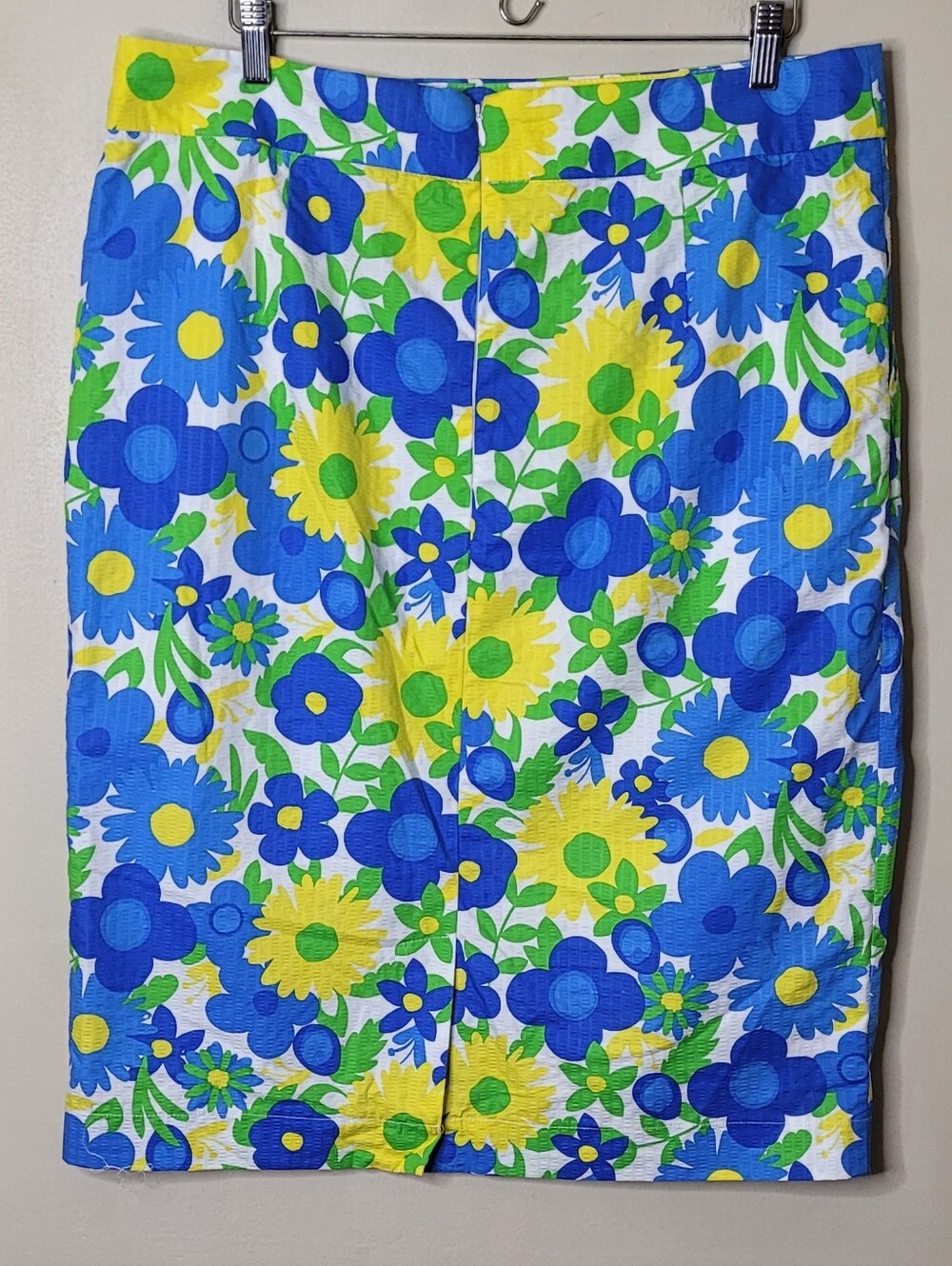Sweet Salt Colorful Retro Floral Pencil Skirt Pockets Size XL - Picture 6 of 10